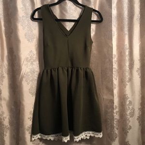 Army Green Altar’d State Dress